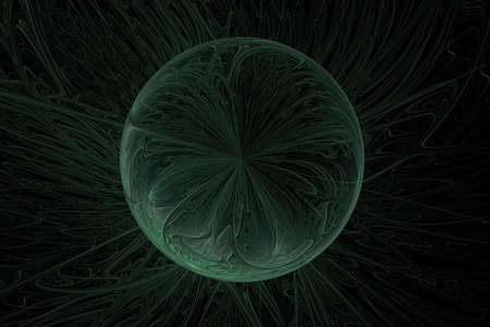 Abstract multicolored illustration on a dark background. Background designの写真素材