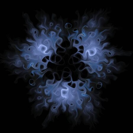 Digital art design. Abstract colorful fractal texture. Background flower patternの写真素材