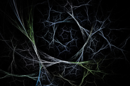 Abstract multicolored illustration on a dark background. Background designの写真素材