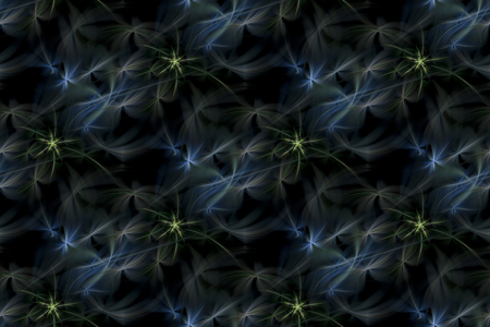 Modern abstract seamless pattern. Geometric background. Fractal, spiral curlの写真素材