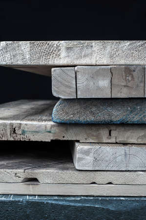 Grunge wood board texture with natural pattern. Toned.