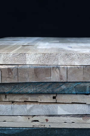 Grunge wood board texture with natural pattern. Toned.