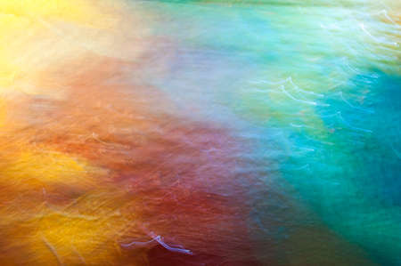 Bright multicolor abstract background with a digitally painted smeared effect.