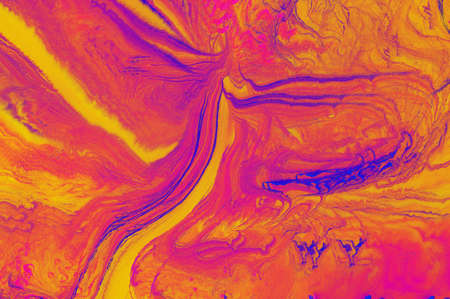 Abstract iridescent holographic neon background. Hologram vibrant style pattern. Backdrop pearl texture.の写真素材