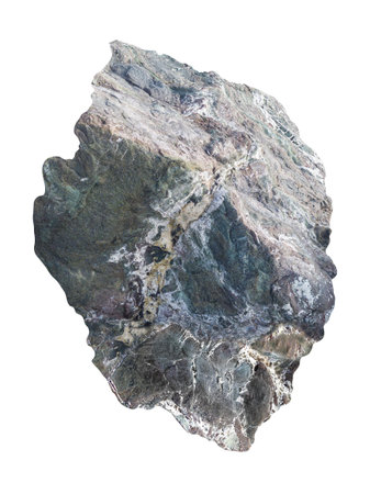 Big natural stone boulders. Isolated on white background. Beautiful textures for templates, backgrounds.の写真素材