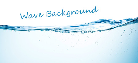 Water and air bubbles over white backgroundの写真素材