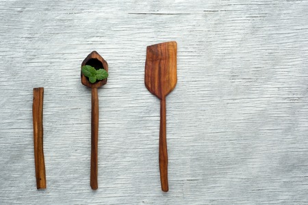 kitchen wooden tools on table ???? ????