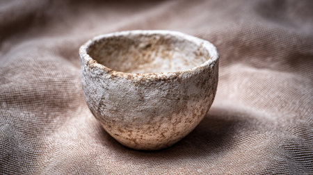 High key photography style showing bright white and beige textures in a clean setting. Image created using generative AI.の素材