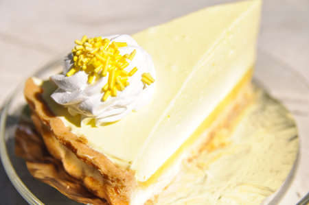 Lemon pieの写真素材