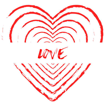 love text blood heart background,vector Illustration EPS10のイラスト素材