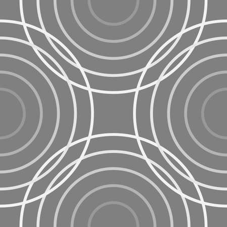 circle line overlapping shape monogram background,vector Illustration EPS10のイラスト素材