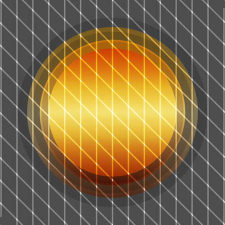 A sunlight from space background,vector Illustration EPS10のイラスト素材