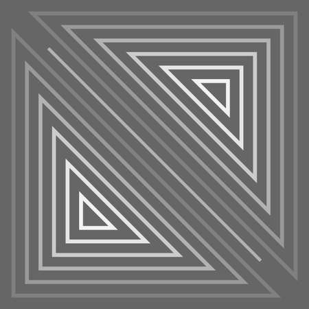 Grey tone line triangle shape background,vector Illustration EPS10のイラスト素材
