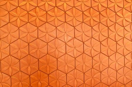 Orange Metal backgroundの写真素材