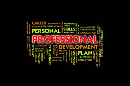 Business wording concept,professionalの写真素材