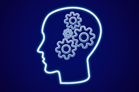 Human Intelligence brainの写真素材
