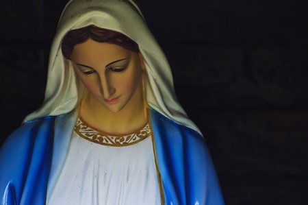 Maria Statue の写真素材