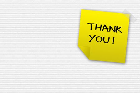 Thank you - gratefulの写真素材