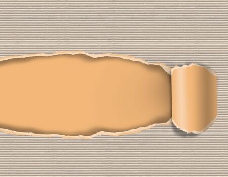 Torn paper with spaceの写真素材