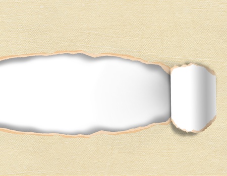Torn paper with spaceの写真素材