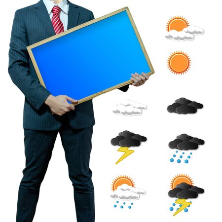 Weather icon for weather forecastの写真素材