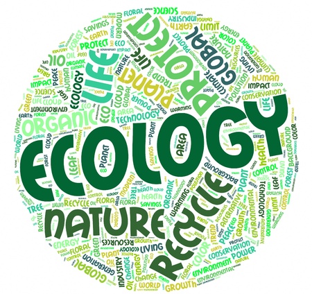 Word cloud Eco conceptの写真素材