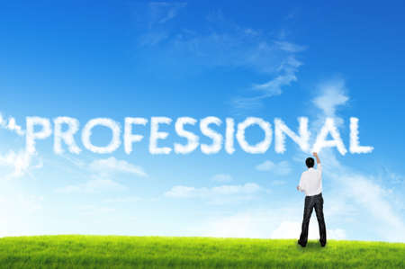 Cloud for business concept, Professionalの写真素材
