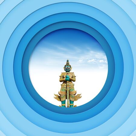 Thailand and Bangkok travelの写真素材