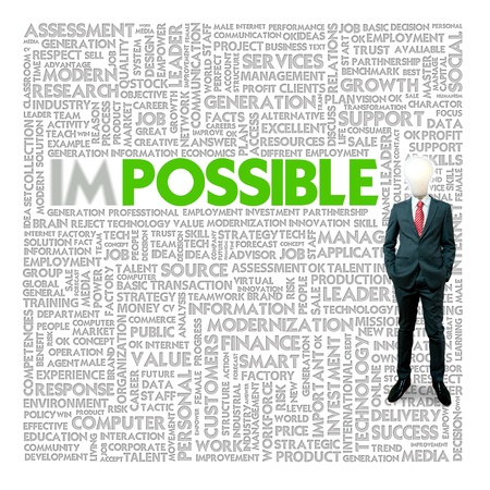 Business word cloud for business and finance concept, Opportunityの写真素材