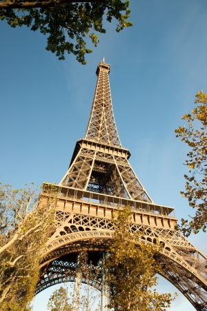 Paris Eiffel Towerの写真素材