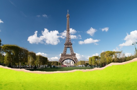Paris Eiffel Towerのeditorial素材