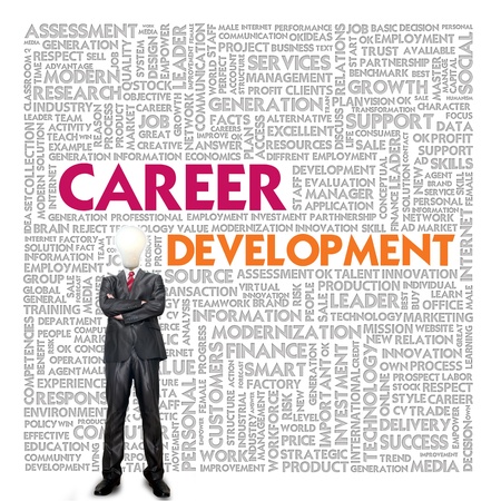 Word cloud for business and finance concept, Career Developmentの写真素材
