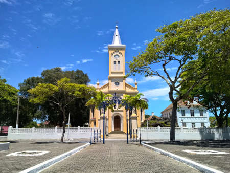 Historical church in Quissama city, Rio de Janeiro Brazil.の写真素材