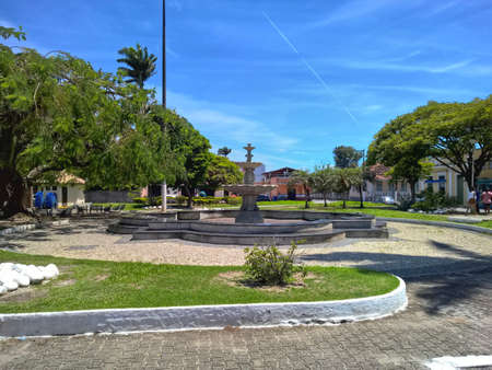 Central park in Quissama city, Rio de Janeiro Brazilの写真素材
