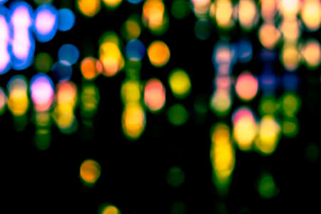 Colorful abstract bokehの写真素材