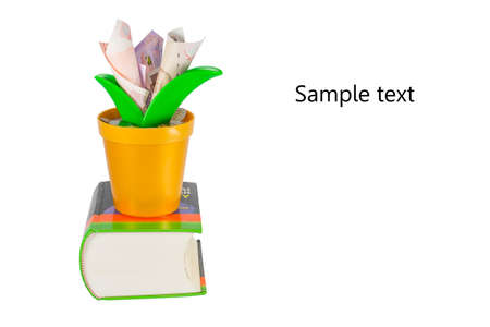 Saving money for education.の写真素材