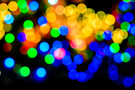 colorful abstract bokehの写真素材