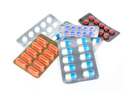 Many pills and tablets Medicine for healthy