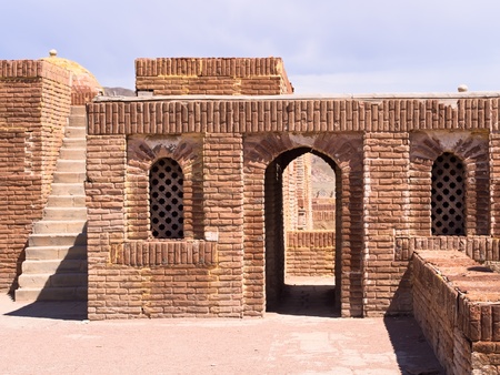 Old islamic castle in the middle asiaのeditorial素材