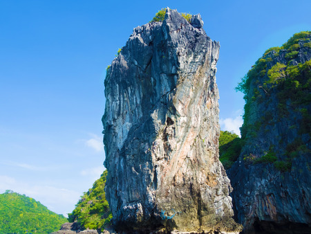 Nice island in Thailand in andaman seaの写真素材