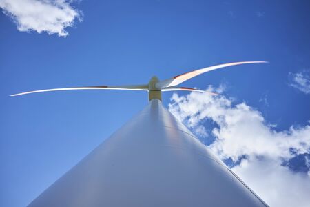 wind farm in central sicily, Italy