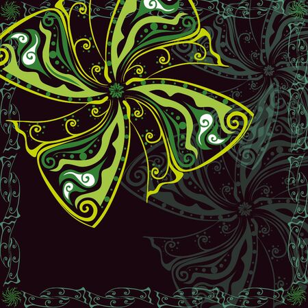abstract flower background pattern for designのイラスト素材