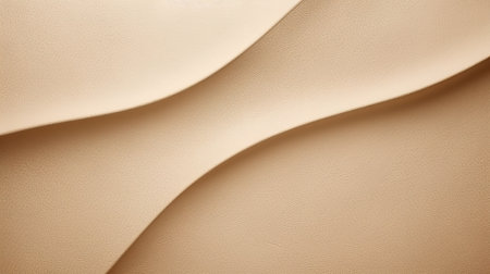 Closeup detail of beige leather texture background. High resolution photo.の素材