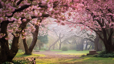 Cherry blossoms in Tokyo, Japan. Cherry blossom in spring.の素材