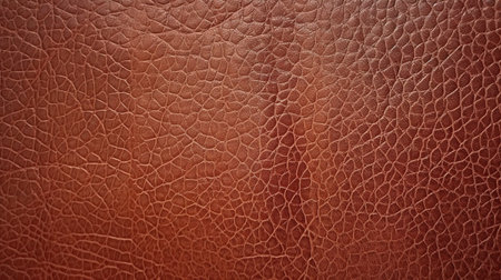 Close up of brown leather texture background. Abstract background and texture for design.の素材