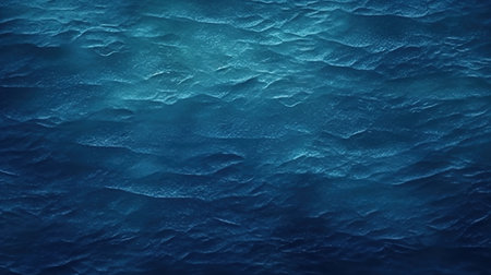 Abstract blue water surface background. 3d render illustration of water textureの素材