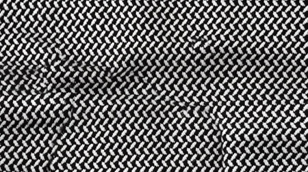 Black and white fabric texture. Abstract background and texture for design.の素材