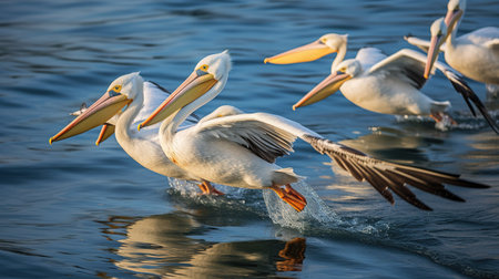 Great White Pelican - Pelecanus onocrotalusの素材