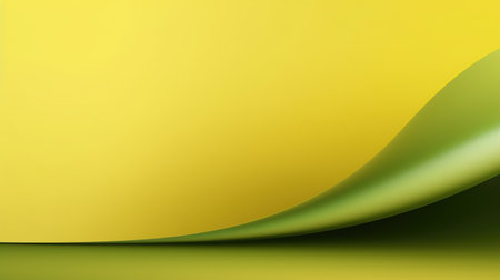 abstract yellow and green background with copy space for text or imageの素材