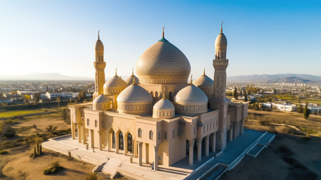 Sheikh Zayed Grand Mosque in Abu Dhabi, United Arab Emiratesの素材